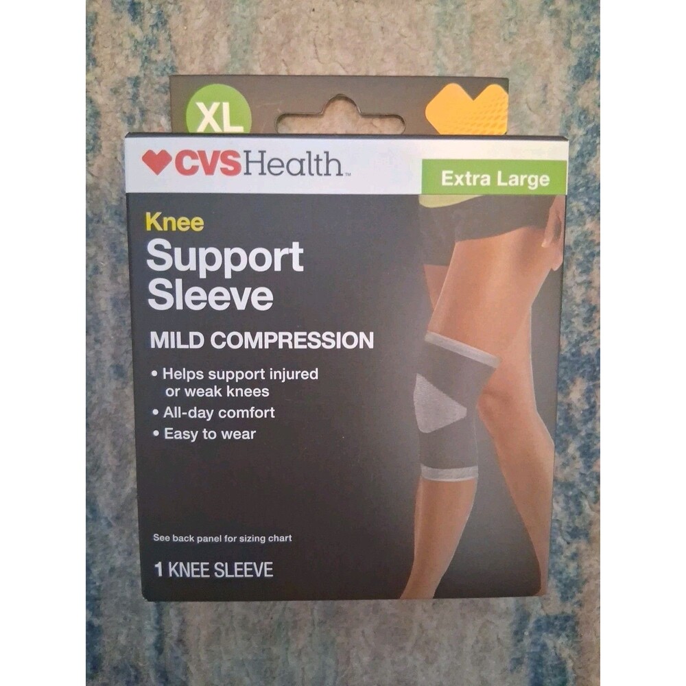 CVS Health Knee Support Sleeve  XL Mild Compression